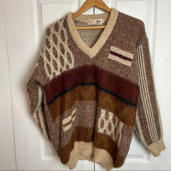 Vintage Fuzzy Sweater - Picture 3 of 12